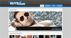 Desktop Screenshot of guyswithcams.com