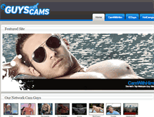 Tablet Screenshot of guyswithcams.com